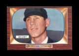 1955 Bowman Baseball Card #286 Frank Secory National League Umpire. EX/MT -