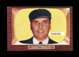 1955 Bowman Baseball Card #291 Frank Dascoli National League Umpire. EX/MT