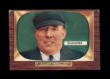 1955 Bowman Baseball Card #317 Wm. Summers American League Umpire. VG/EX -