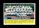 1956 Topps Baseball Card #146 Washington Nationals Team . EX - EX/MT+ Condi