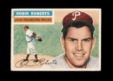 1956 Topps Baseball Card #180 Hall of Famer Robin Roberts Philadelphia Phil