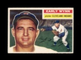 1956 Topps Baseball Card #187 Hall of Famer Early Wynn Cleveland Indians .