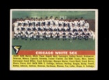 1956 Topps Baseball Card #188 Chicago White Sox Team. EX/MT+ Condition.