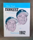 1962 Yearbook for the 1961 World Champion New York Yankees. Commemorating T