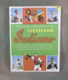 1955 Cleveland Indians Golden Stamp Book by Simon and Schuster. Near Mint C