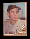 1962 Topps Baseball Card #45 Hall of Famer Brooks Robinson Baltimore Oriole