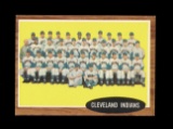 1962 Topps Baseball Card #537 Cleveland Indians Team. EX/MT - NM Condition.