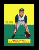 1964 Topps Stand-up Baseball Card Wayne Causey Kansas City Athletics. EX/MT