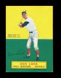 1964 Topps Stand-up Baseball Card Don Lock Washington Senators. EX - EX/MT