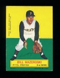 1964 Topps Stand-up Baseball Card Hall of Famer Bill Mazeroski Pittsburg Pi