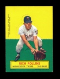 1964 Topps Stand-up Baseball Card Rich Rollins Minnesota Twins. EX/MT - NM