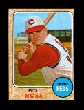 1968 Topps Baseball Card #230 Pete Rose Cincinnati Reds. EX/MT - NM+ Condit
