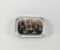 Vintage Clear Glass Paper Weight with Old Baseball Team (KC) Photo.  2-3/4