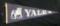 1920's university Of Yale Rare Felt Pennant Very Good Condition Nice Tip 