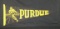 1930's Rare Purdue Football Pennant Good Condition Some Wear On Lettering