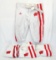 (4) Pairs of Wisconsin Badgers Football Used Game Pants.