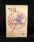 1946 New York Yankees Official Program and Score Card vs Boston Red Sox. Ha