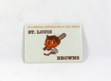 Rare Antique 1940's St. Louis Browns Baseball Pocket Mirror.  Excellent Con
