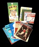 (13) 1940-1970's Sports Guides And Record Books Atlantic Automobile Adventu