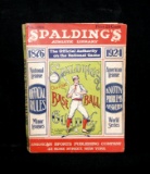 1924 Spaldings Official Baseball Guide Spaldings Athletic Library American