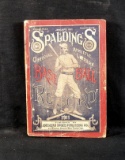 Rare 1911 Spaldings Athletic Library Official Baseball Record American Spor