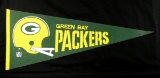 1960's-70s Green Bay Packers Felt Pennant.  12