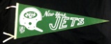 1967 New York Jets Felt Pennant Great Condition. Some Tack Holes.  12