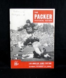 1948 Packer Pictorial Review Magazine Los Angeles Rams Edition (Game Progra