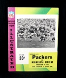 1963 National League Football Illustrated Game Program Green Bay Packers vs