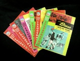 (6) 1962-1963 Misc. National Football League Illustrated Green Bay Packers