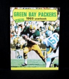 1969 World Champion Green Bay Packers Yearbook. Complete and in Very Fine/N