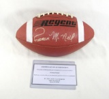 Freeman McNeil Autographed Football. Was Running Back For New York Jets fro