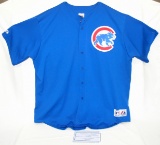 Alphonso Soriano Autographed Chicago Cubs Authentic Jersey. Has COA
