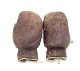 1930s JC Higgins (Sears & Roebuck) Boxing Gloves Model 1423. Well Used