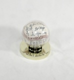 1965 Kansas City As Team Stamped Autographed Baseball.