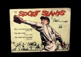 1946 Sports Slants Comic Book. Cover shows wear and pages are in Very Good