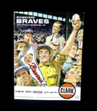 1959 Milwaukee Braves Official Score Card vs Chicago Cubs Has Been Scored.