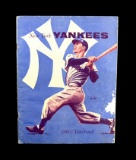 1960 New York Yankees Yearbook. Complete and in Very Good Condition.