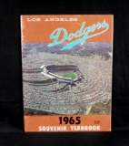 1965 Los Angeles Dodgers Souvenir Yearbook. Complete and in Fine/Very Fine