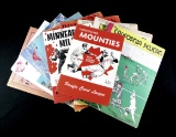 (11) Misc. Minor League Baseball and College Athletics Programs & Yearbooks