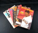 (6) Misc. Sports Magazines-Baseball/Basketball. (See Photos)