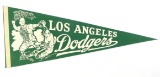 1960s Los Angeles Dodgers Green Pennant. 12