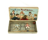 1910 Spears and Sons Blow Football Game Improved Edition. Good Graphics on