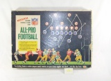 1967 Ideal NFL All-Pro Football Board Game. For Parts or Restore.