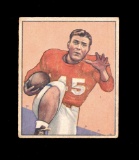 1950 Bowman Football Card #105 Eddie Price New York Giants.  VG+ Condition.