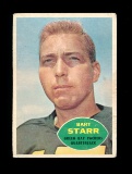 1960 Topps Football Card #51 Hall of Famer Bart Starr Green Bay Packers. VG