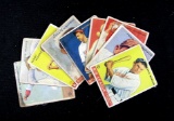 (9) 1933 Goudy Baseball Cards. PR to G Conditions Removed From Scrap Book.