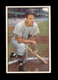 1953 Bowman Color Baseball Card #15 Jim Busby Washington Senators. EX - EX/