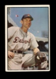 1953 Bowman Color Baseball Card #91 Steve Souchock Detroit Tigers. VG/EX -