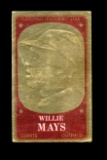 1965 Topps Embossed Baseball Card #27 National League All Star Hall of Fame